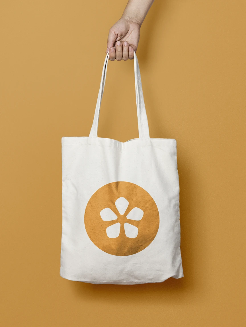Orange Tote Bag